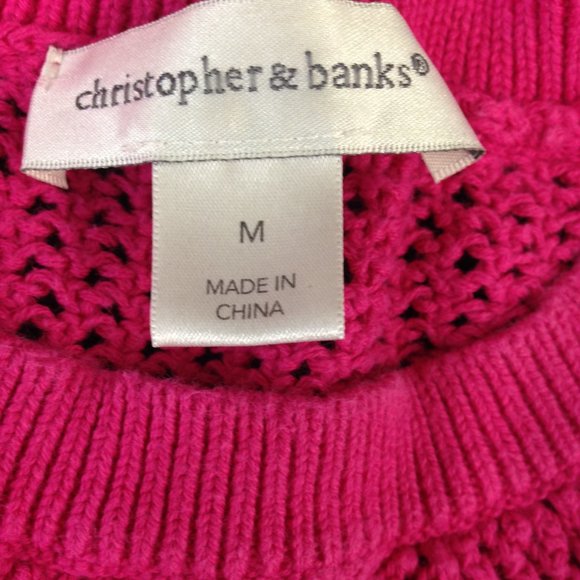 Christopher & Banks Sweater Women's Medium - Picture 5 of 5